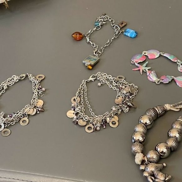 Bundle of Charm Bracelets - Picture 2 of 4